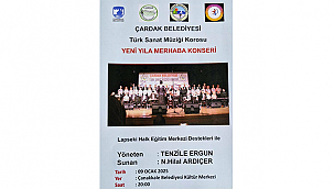 YENİ YILA MERHABA KONSERİNE DAVETLİSİNİZ