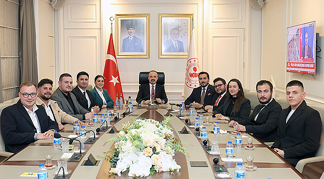 AK PARTİ EDİRNE GENÇLİK KOLLARI, TURAN'I ZİYARET ETTİ
