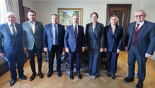 AK PARTİ EDİRNE HEYETİNDEN TURAN'A ZİYARET