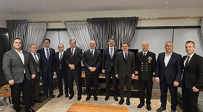 BAŞSAVCI İÇİN VEDA YEMEĞİ DÜZENLENDİ