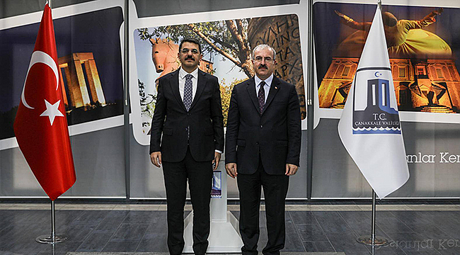 BAŞSAVCI ŞAHİN'DEN VALİ TORAMAN'A VEDA ZİYARETİ