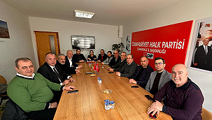 ÇTSO YÖNETİM KURULU, LEVENT GÜRBÜZ VE İL YÖNETİMİNİ ZİYARET ETTİ