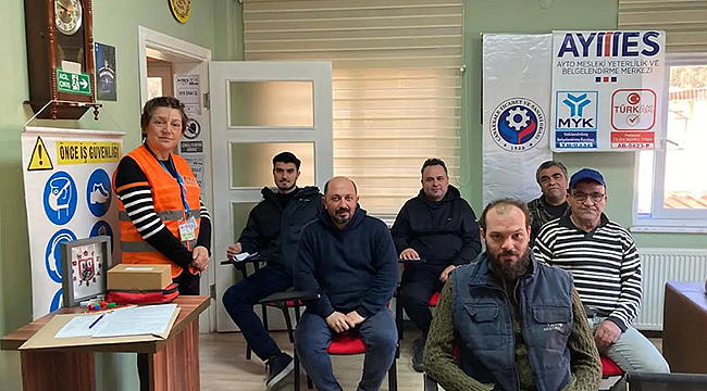 ÇTSO, ZEYTİNYAĞI ÜRETİM OPERATÖRÜ SINAVI DÜZENLEDİ