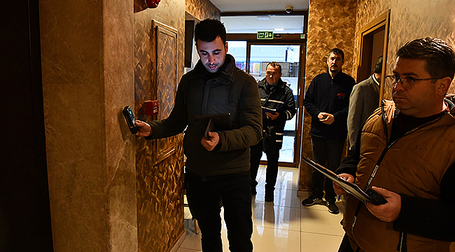 KENTTE HİZMET VEREN OTEL VE PANSİYONLAR DENETLENİYOR