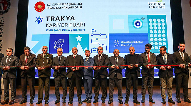 TRAKYA KARİYER FUARI YOĞUN KATILIMLA AÇILDI 