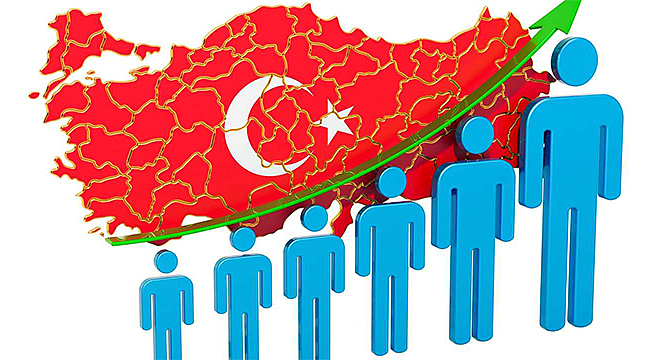 TÜRKİYE NÜFUSU 85 MİLYON 664 BİN 944 KİŞİ OLDU