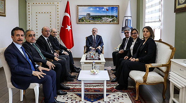 VALİ TORAMAN'A ZİYARET