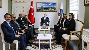 VALİ TORAMAN'A ZİYARET