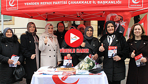 YENİDEN REFAH PARTİSİ SEÇİM ÇALIŞMALARINA BAŞLADI