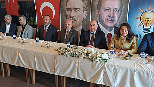 AK PARTİDE BAYRAMLAŞMA