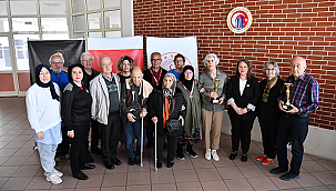 ALTIN YILLAR YAŞAM MERKEZİ SPORCULARI 18 MART SATRANÇ TURNUVASINA KATILDI