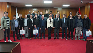 BAŞKAN ARSLAN PERSONELİYLE BAYRAMLAŞTI