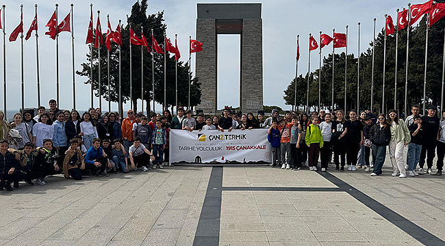 ÇAN2 TERMİK'TEN GENÇLERLE TARİHE YOLCULUK