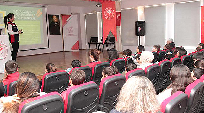 ÇANAKKALE'DE "OKULLARDA GENÇ GIDA DENETÇİSİ" PROJESİ HAYATA GEÇTİ