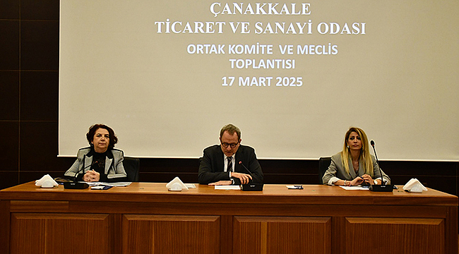 ÇTSO ORTAK KOMİTE VE MART AYI OLAĞAN MECLİS TOPLANTISI YAPILDI