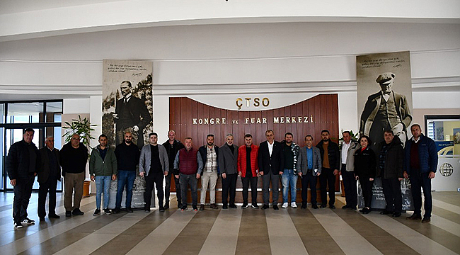 ÇTSO, SİNERJİ TOPLANTILARINDA 14 NO'LU MESLEK GRUBU İLE BİR ARAYA GELDİ