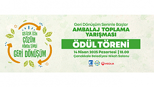 "GERİ DÖNÜŞÜM SENİNLE BAŞLAR" YARIŞMASININ ÖDÜL TÖRENİNE İLİŞKİN BİLGİLENDİRME