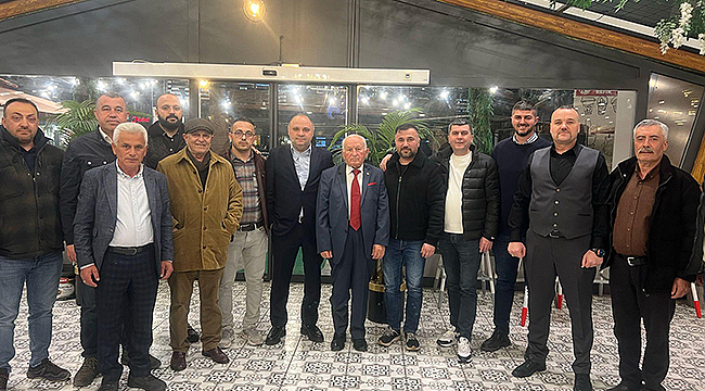 GÜREŞ AĞALARI, BİGA'DA İFTARDA BULUŞTU
