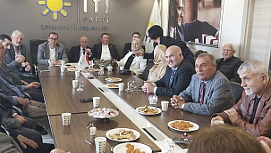 İYİ PARTİDE BAYRAMLAŞMA