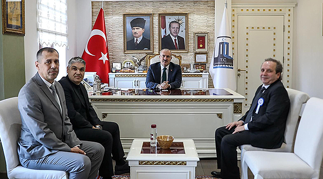 MUHASEBE HAFTASINDA VALİ TORAMAN'A ZİYARET