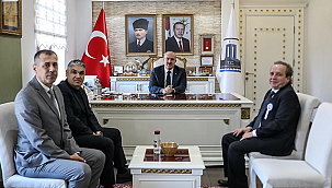 MUHASEBE HAFTASINDA VALİ TORAMAN'A ZİYARET