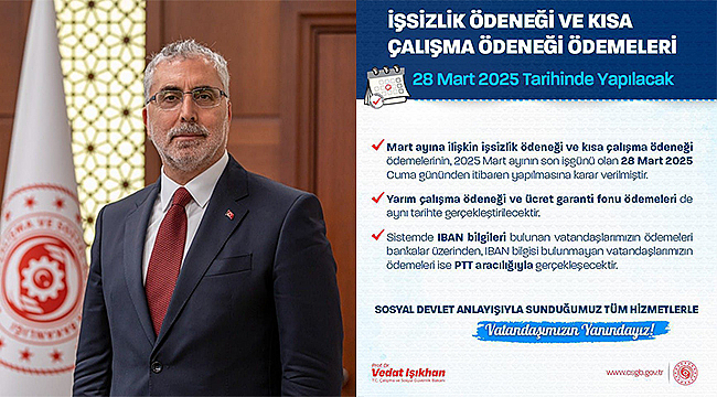 ÖDENEKLER İÇİN TAKVİM BELLİ OLDU