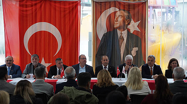 PARTİ İÇİ BAYRAMLAŞMA TÖRENİ YAPILDI