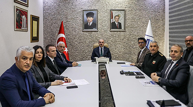 ÜNİVERSİTE GÜVENLİK VE KOORDİNASYON TOPLANTISI YAPILDI