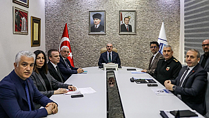 ÜNİVERSİTE GÜVENLİK VE KOORDİNASYON TOPLANTISI YAPILDI
