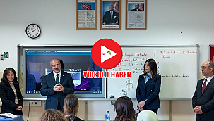 VALİ TORAMAN'DAN TOBB SOSYAL BİLİMLER LİSESİNE ZİYARET