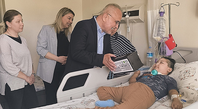 AK PARTİ ÇANAKKALE TEŞKİLATINDAN 23 NİSAN ZİYARETİ