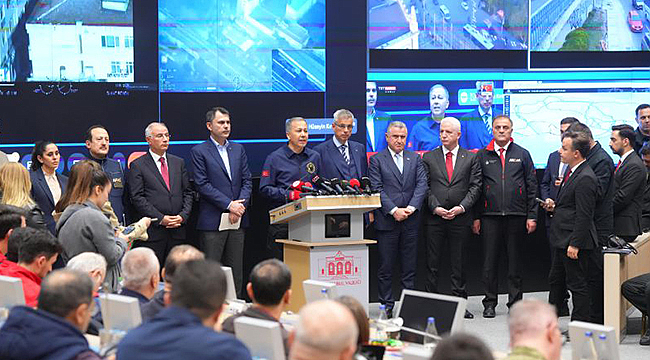 BAKAN YERLİKAYA, İSTANBUL DEPREMİ İLE İLGİLİ BASIN AÇIKLAMASI YAPTI