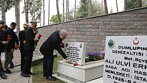 BARBAROS ŞEHİTLİĞİ'NDE TÖREN DÜZENLENDİ