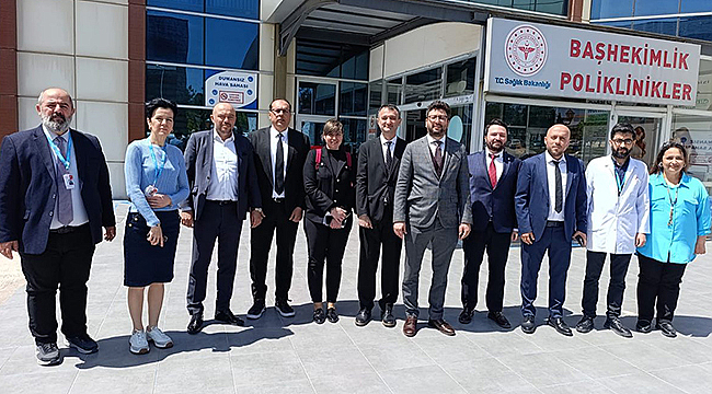 BİGA DEVLET HASTANESİNE ZİYARET