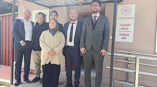 BİGADA SAĞLIK TESİSLERİNE ZİYARET