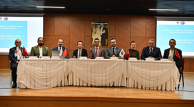 ÇANAKKALE BOĞAZI KÜLTÜREL MİRAS DENİZ SEYİR VE TUR ROTASI ÇALIŞTAYI GERÇEKLEŞTİRİLDİ