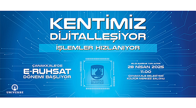 ÇANAKKALE'DE E-RUHSAT DÖNEMİ BAŞLIYOR, İŞLEMLER HIZLANIYOR