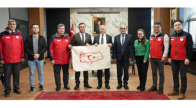 ÇANAKKALE İL EMNİYET MÜDÜRÜ KENAN KURT'A ZİYARET