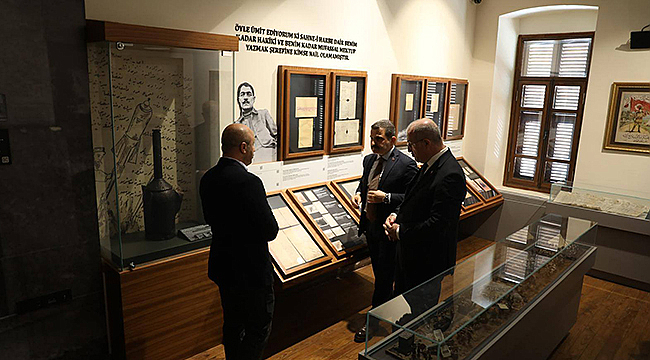 ÇANAKKALE SAVAŞLARI ARAŞTIRMA MERKEZİ'NE ZİYARET