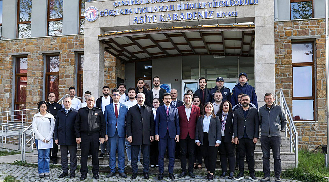 ÇANAKKALE VALİSİ'NDEN GÖKÇEADA'YA ZİYARET