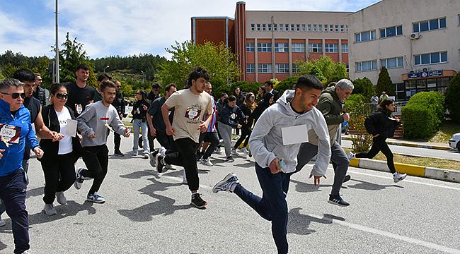 ÇOMÜ KOŞAMAYANLAR İÇİN KOŞTU