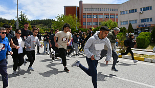 ÇOMÜ KOŞAMAYANLAR İÇİN KOŞTU