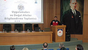 DOĞAL AFETLERE KARŞI TARIM SİGORTALARI BİLİNÇLENDİRME TOPLANTISI DÜZENLENDİ