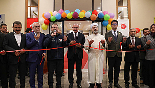 GENÇLİK MERKEZİ VE KÜTÜPHANE TÖRENLE HİZMETE AÇILDI