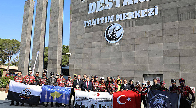 "İKİ PEDAL BİN ANI" PROJESİYLE KOSOVA'DAN ÇANAKKALE'YE