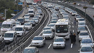 MART AYINDA 195 BİN 682 ADET TAŞITIN TRAFİĞE KAYDI YAPILDI
