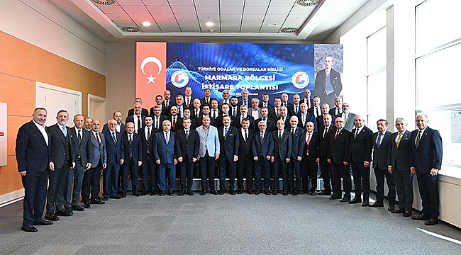 SEMİZOĞLU, TOBB MARMARA BÖLGESİ İSTİŞARE TOPLANTISINA KATILDI