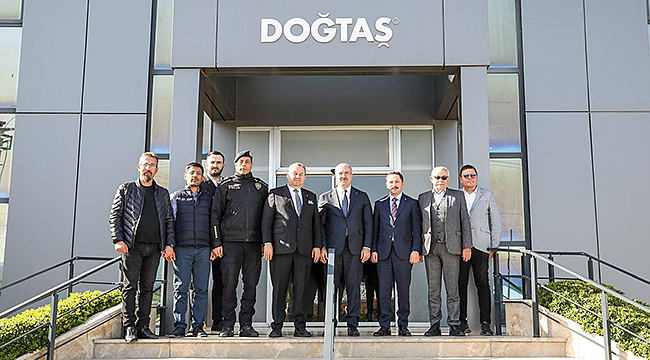 VALİ TORAMAN'DAN DOĞTAŞ'A ZİYARET