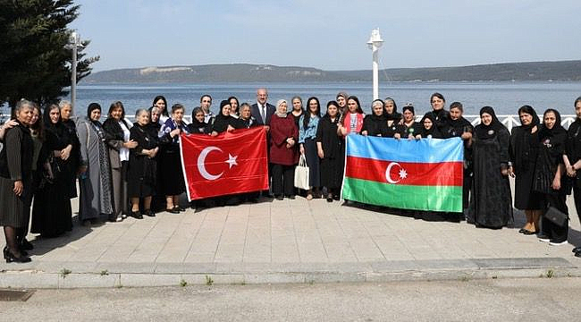 AZERBAYCAN'DAN ÇANAKKALE'YE VEFA ZİYARETİ
