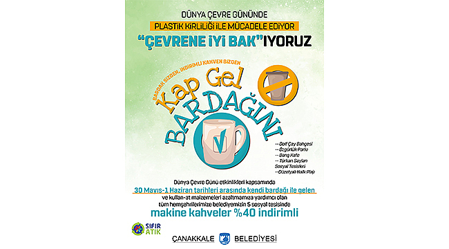 BARDAK SİZDEN, İNDİRİMLİ KAHVEN BİZDEN